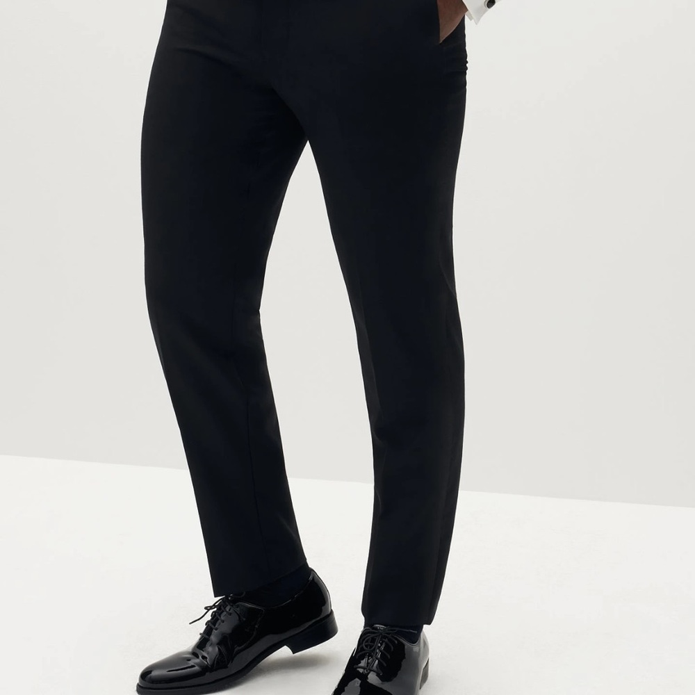 Men's Black Suit Pants